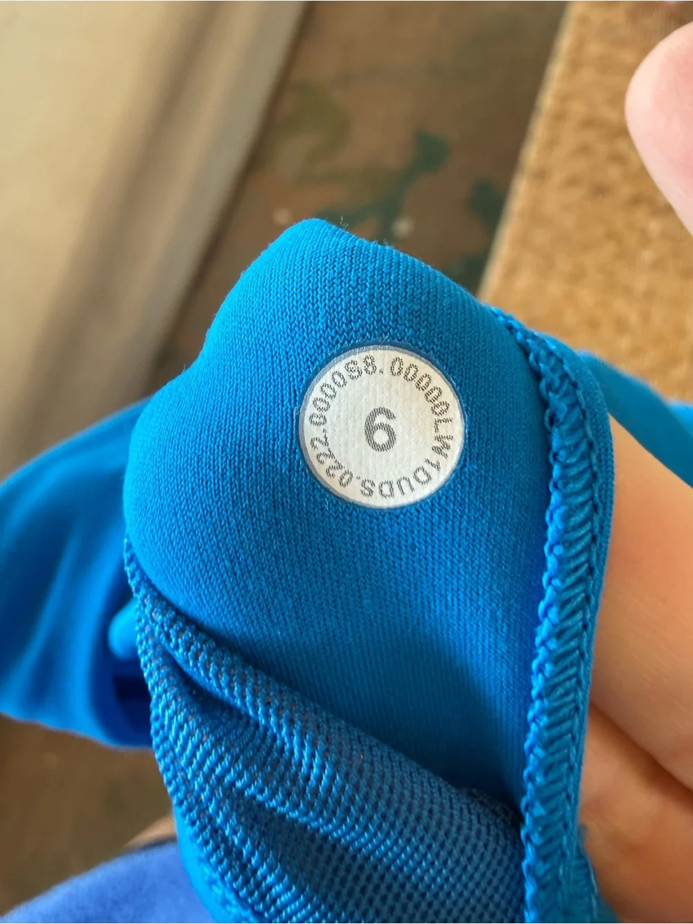 lululemon athletica Bright Blue align tank cropped